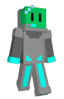 Front of SpargelAlien's skin
