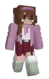 lilarosee's Minecraft skin wearing the Pan cape