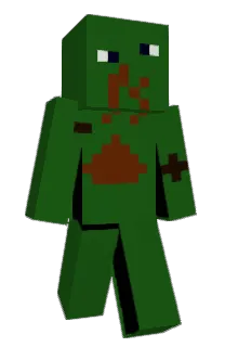 Front of Minecraft skin