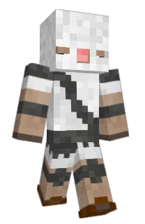 Front of Breadro's skin