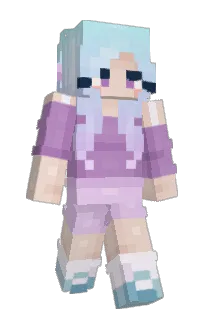 Front of NervousType's skin