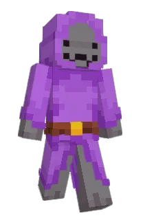Front of orimac's skin