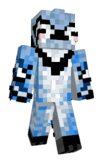 Front of retHAHA's skin