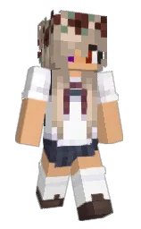 tacao and white Minecraft skin — Slim model — first worn by Endez1a