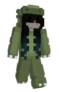Front of Simbiwis's skin