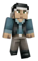 TRexArch's Minecraft skin wearing the Common cape