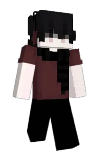 Front of Bloodhy's skin