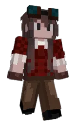 saddle and maroon oak Minecraft skin — Slim model — first worn by Babyyoda10501