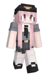 Front of Pinkulani's skin