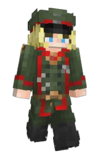 Degurechaff's Minecraft skin