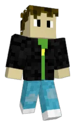 thecrazycase's Minecraft skin wearing the Pan cape
