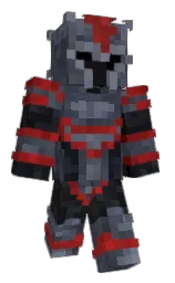 trout and bright gray Minecraft skin — Classic model