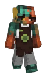 gray and boulder Minecraft skin — Slim model — first worn by Maliiware