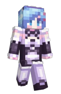 Front of Bineng's skin