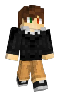 Front of DyDark's skin