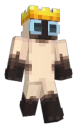 KingJulianL0L's Minecraft skin wearing the Pan cape