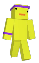 starship and electric violet Minecraft skin — Slim model