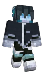 Jupulipi's Minecraft skin wearing the Moonlight Trail cape