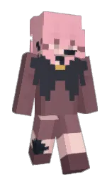 ElsMisfits's Minecraft skin wearing the Aurora cape