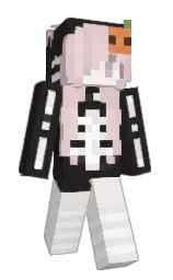 mine shaft and hint of red Minecraft skin — Slim model