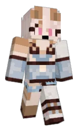 almond and linen Minecraft skin — Classic model — first worn by peppers2552