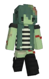 pine glade and shark Minecraft skin — Slim model