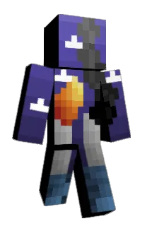 Front of SparkZK's skin