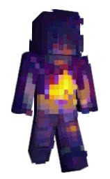 _Avrix_'s Minecraft skin wearing the Menace cape