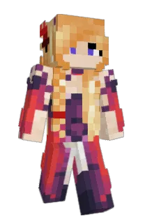 Front of SilverFiction's skin