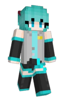 Front of Minecraft skin