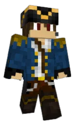 Syok's Minecraft skin wearing the Migrator cape