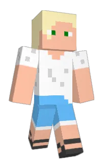 Front of Minecraft skin