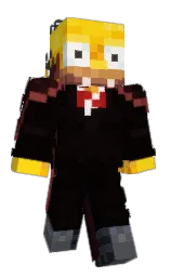 night rider and coffee bean Minecraft skin — Classic model