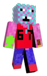 Slim Minecraft skin