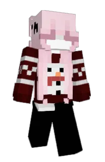 Front of Jomm's skin