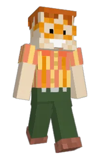 Front of Minecraft skin