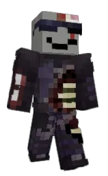 lemon grass and bastille Minecraft skin — Classic model — first worn by Tw1isted