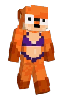 Front of Juneligo's skin