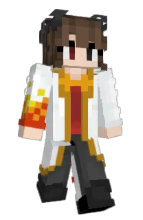 Front of Blankyet's skin