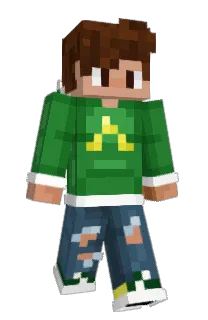 Front of Minecraft skin