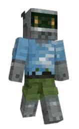 Slim Minecraft skin