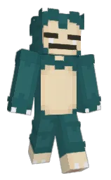 Griffin_MC's Minecraft skin wearing the Purple Heart cape