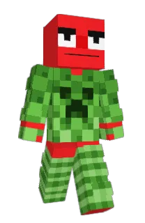 Front of Minecraft skin