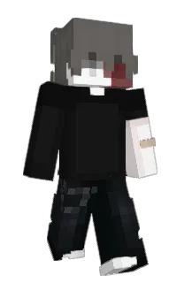 Front of Bloodhy's skin