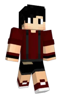 Front of Kalebend's skin