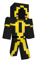 thunder and cod gray Minecraft skin — Classic model — first worn by Thebiggismanis