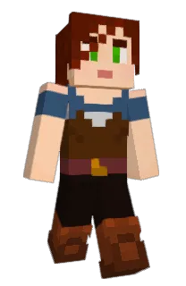 Front of Emanema's skin