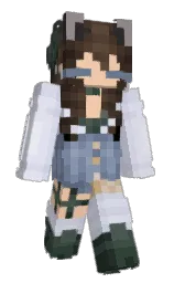 Slim Minecraft skin