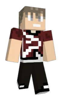 Front of GlowRaptor's skin