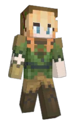 Artic_Panther's Minecraft skin wearing the Pan cape